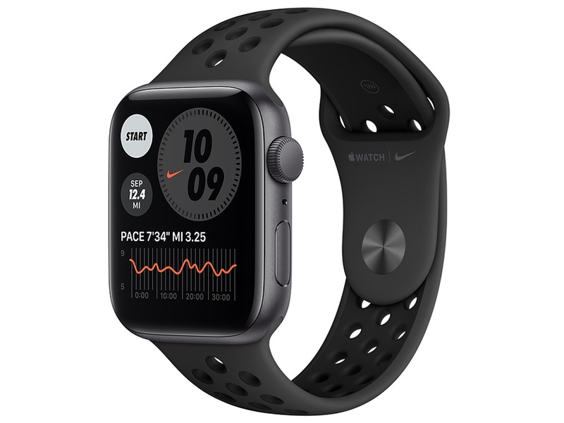 【ラッピング可】【即日発送】【国内版】【新品】Apple Watch Nike SE GPSモデル 44mm MYYK2J/A [アンスラサイト/ブラックNikeスポーツバンド]