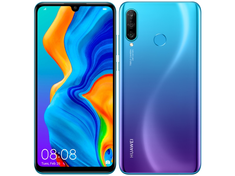 【ラッピング可】【即日発送】【国内版】【新品 箱不良・シュリンク破れ品】HUAWEI P30 lite ピーコックブルー SIMフリー