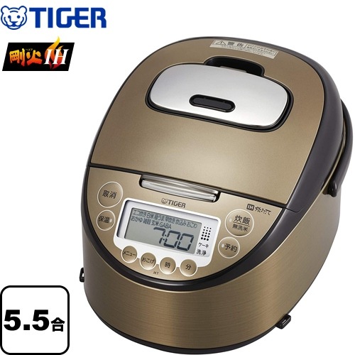 【新品】タイガー魔法瓶 炊きたて JKT-P100-TK ダークブラウン