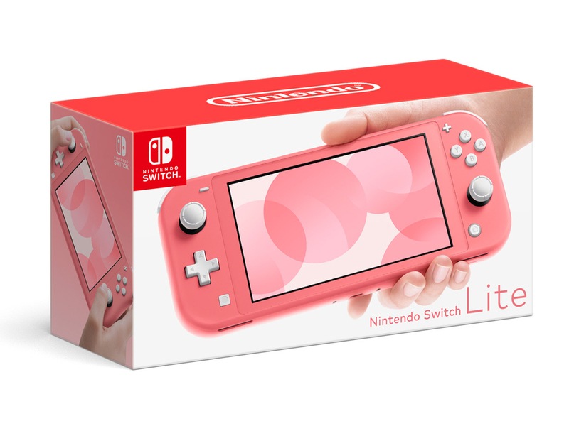 【ラッピング可】【即日発送】【新品 箱不良・シュリンク破れ品】任天堂 Nintendo Switch Lite HDH-S-PAZAA コーラル