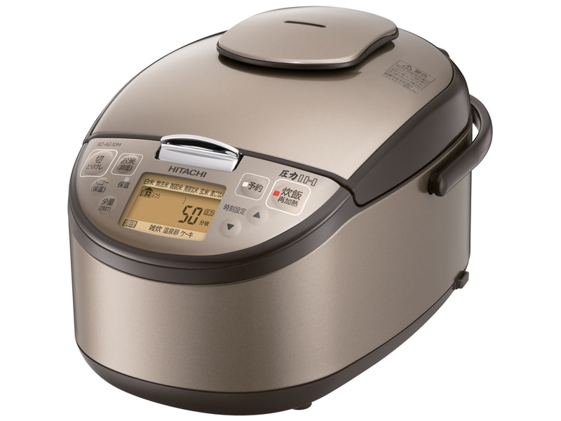 【新品】HITACHI 日立 RZ-AG10M-T 圧力IH炊飯器 5.5合炊き ライトブラウン