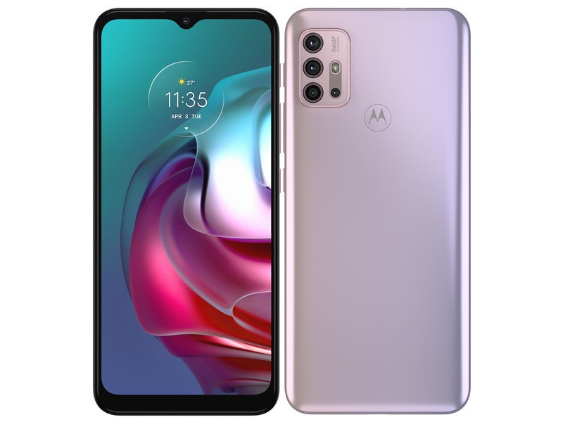 【ラッピング可】【即日発送】【国内版】【新品 箱不良・シュリンク破れ品】MOTOROLA モトローラ moto g30 パステルスカイ 4GB/128GB PAML0005JP/A SIMフリー