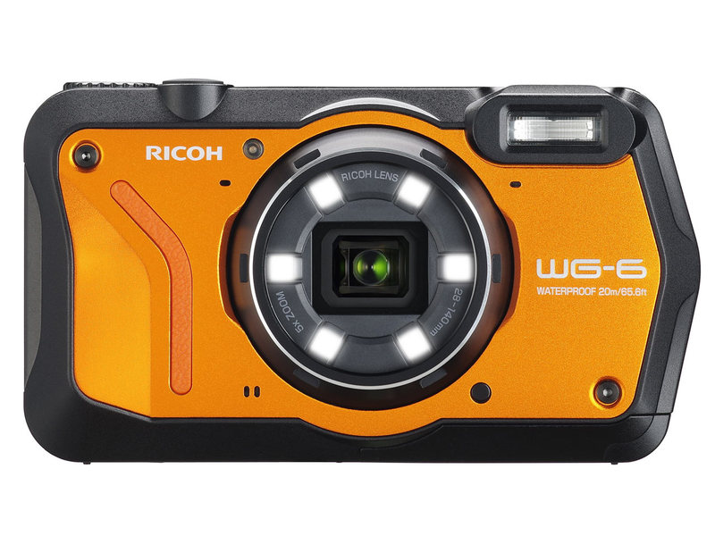 【即日発送】【新品 箱不良・シュリンク破れ品】リコー RICOH WG-6 [オレンジ]