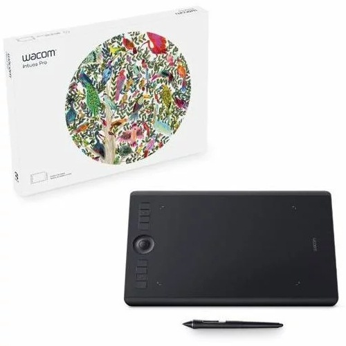 【新品】wacom ワコム ペンタブレット Intuos Pro Medium PTH-660/K0 ブラック