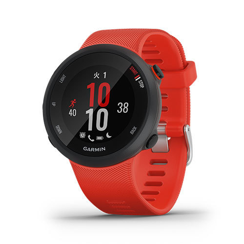 【ラッピング可】【即日発送】【国内版】【新品 保証開始済み品】ガーミン GARMIN スマートウォッチ ForeAthlete 45 010-02156-46 レッド