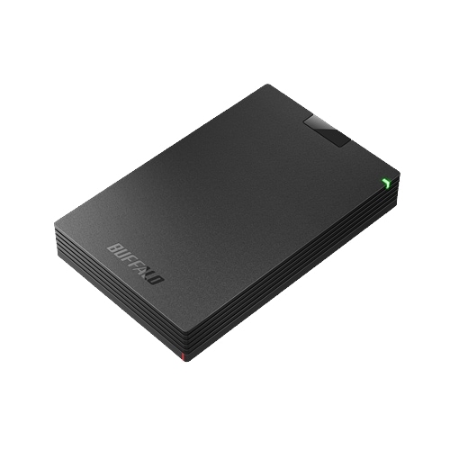 【新品】バッファロー HD-PCG2.0U3-GBA ポータブルHDD 2TB ブラック