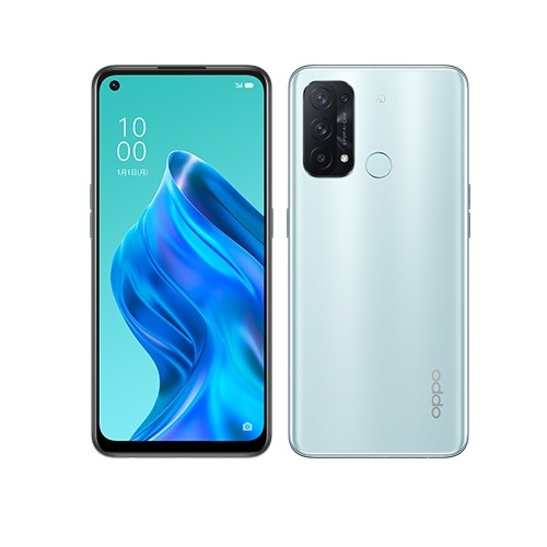 【ラッピング可】【即日発送】【国内版】【新品】OPPO Reno5 A 128GB アイスブルー SIMフリー