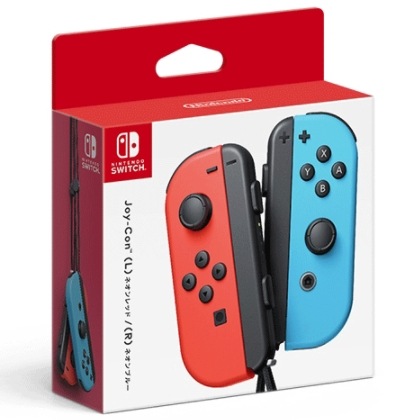 【ラッピング可】【即日発送】【新品 保証開始済み品】任天堂 Nintendo Switch Joy-Con (L)/(R) HAC-A-JAEAA[ネオンレッド/ブルー]