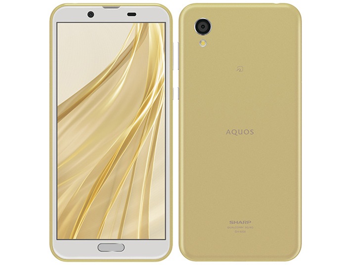 【ラッピング可】【即日発送】【国内版】【新品 箱不良・シュリンク破れ品】AQUOS sense2 SH-M08 アッシュイエロー SIMフリー
