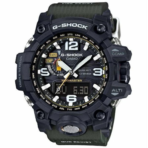 【即日発送】【新品 保証開始済み品】CASIO カシオ G-SHOCK 腕時計 マッドマスター GWG-1000-1A3JF グリーン