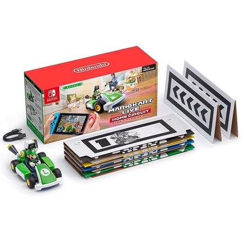 【ラッピング可】【即日発送】【新品 箱不良・シュリンク破れ品】任天堂 Nintendo Switch マリオカート ライブ ホームサーキット ルイージセット 緑