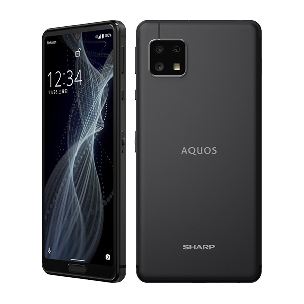 【ラッピング可】【即日発送】【国内版】【新品】SHARP シャープ AQUOS sense4 lite SIMフリー SH-RM15 ブラック