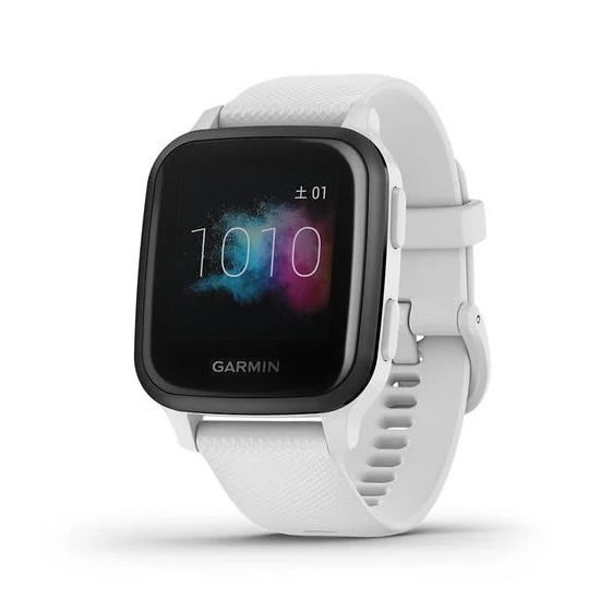 【ラッピング可】【即日発送】【新品】GARMIN ガーミン スマート腕時計 Venu Sq Music white slate 010-02426-74