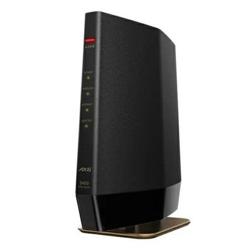【新品】BUFFALO バッファロー WSR-5400AX6-MB 無線LANルーター マットブラック