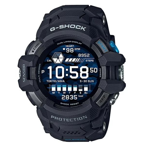 【新品】カシオ 腕時計 ジーショック G-SQUAD PRO GSW-H1000-1JR メンズ ブラック