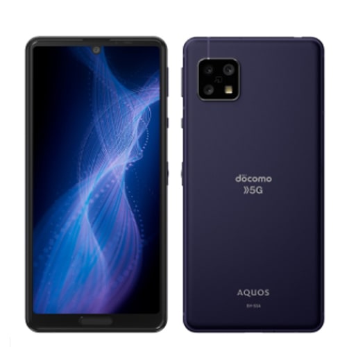 【ラッピング可】【即日発送】【国内版】【新品 開封済み未使用品】SHARP AQUOS sense5G SH-53A Nuance Black docomo SIMフリー