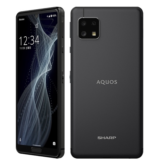 【ラッピング可】【即日発送】【国内版】【新品 箱不良・シュリンク破れ品】シャープ AQUOS sense4 lite SH-RM15 ブラック SIMフリー