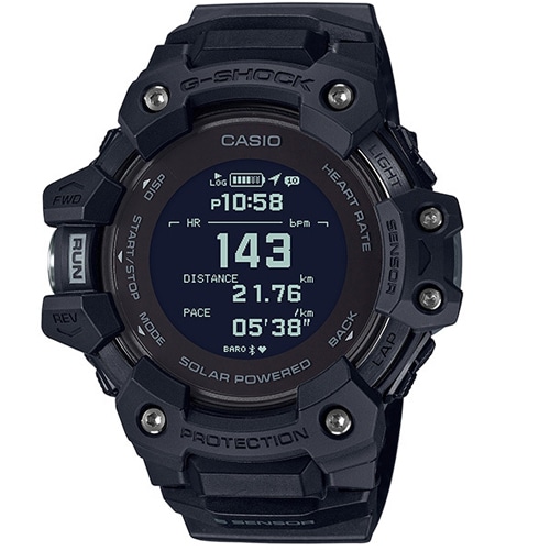 【新品】カシオ G-SHOCK 5センサー+GPS機能 スマートウォッチ G-SQUADGBD-H1000-1JR