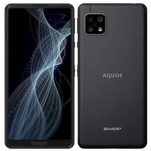 【ラッピング可】【即日発送】【国内版】【新品 箱不良・シュリンク破れ品】AQUOS sense4 SH-M15 ブラック SIMフリー