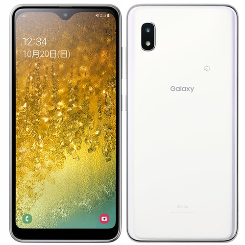 【ラッピング可】【即日発送】【国内版】【新品 開封済み未使用品】Galaxy ギャラクシー A20 SCV46 ホワイト SIMフリー