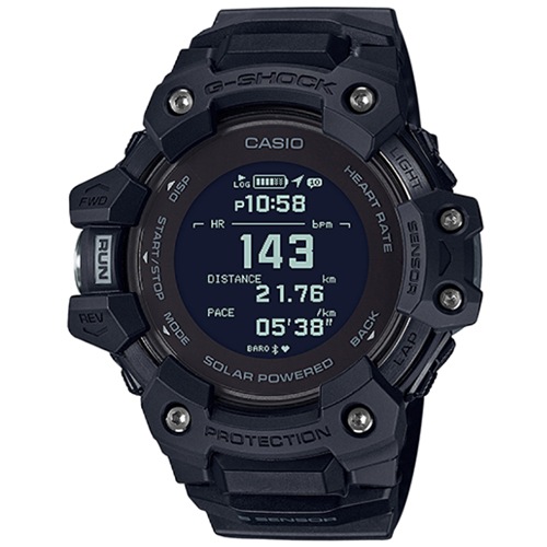 【即日発送】【新品 箱不良・シュリンク破れ品】カシオ G-SHOCK 5センサー＋GPS機能 スマートウォッチ G-SQUADGBD-H1000-1JR