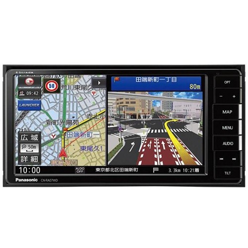 【即日発送】【新品 箱不良・シュリンク破れ品】パナソニック PANASONIC カーナビ ストラーダ CN-RA07WD