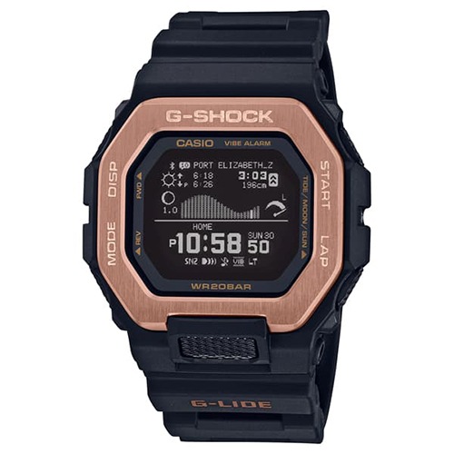 【新品】カシオ CASIO G-SHOCK G-LIDE GBX-100NS-4JF ナイトサーフィン
