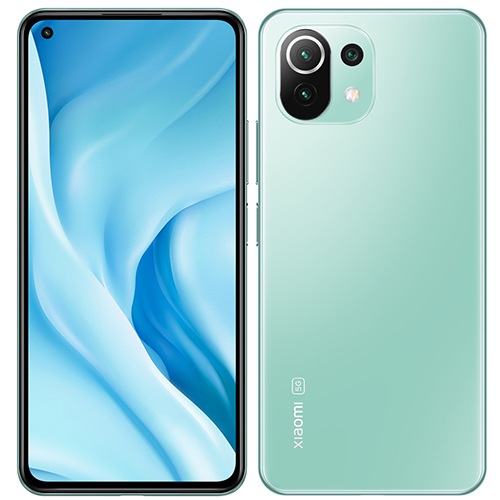 【ラッピング可】【即日発送】【国内版】【新品】Xiaomi Mi 11 Lite 5G ミントグリーン Mint Green SIMフリー