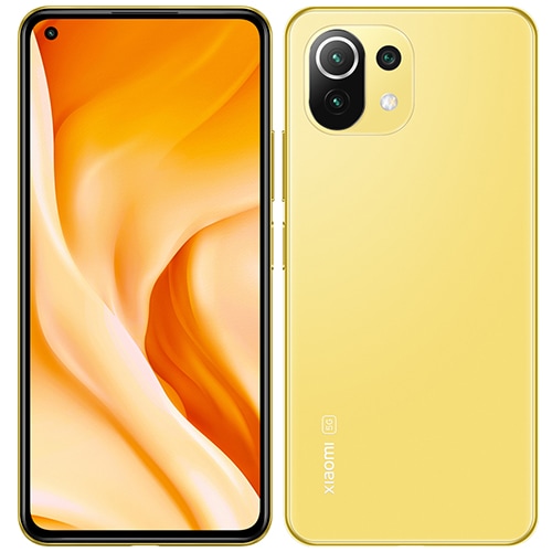 【ラッピング可】【即日発送】【国内版】【新品】Xiaomi シャオミ Mi 11 Lite 5G イエロー SIMフリー
