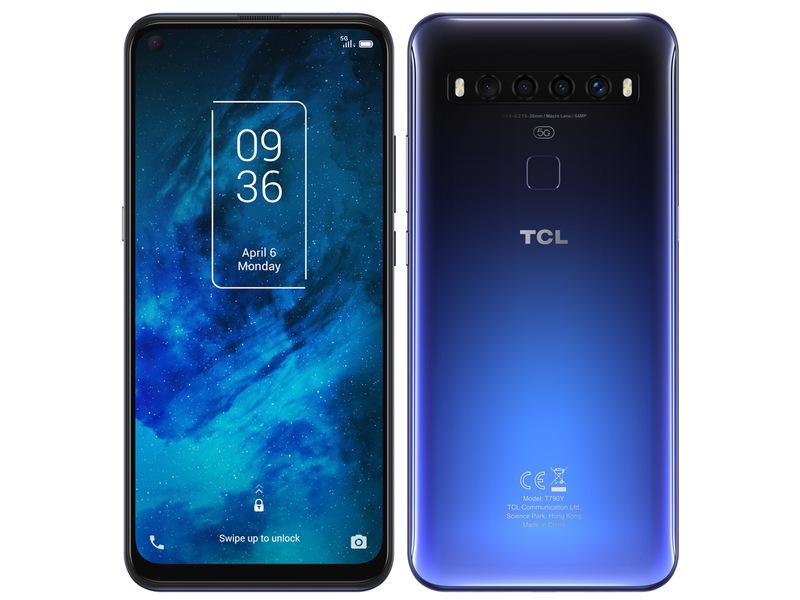 【ラッピング可】【即日発送】【国内版】【新品】TCL 10 5G 128GB クロームブルー SIMフリー