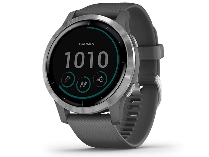 【ラッピング可】【即日発送】【国内版】【新品 保証開始済み品】ガーミン vivoactive 4 010-02174-07 シャドウグレイ×シルバー