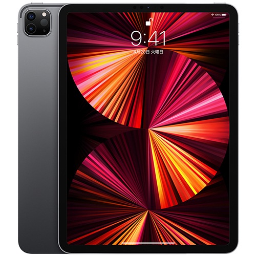 【即日発送】【新品 箱不良・シュリンク破れ品】Apple iPad Pro 11インチ 第3世代 Wi-Fi 256GB 2021年春モデル MHQU3J/A [スペースグレイ]