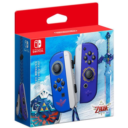 【ラッピング可】【即日発送】【新品 箱不良・シュリンク破れ品】任天堂 Nintendo Switch Joy-Con (L)/(R) ゼルダの伝説 スカイウォードソード エディション HAC-A-JAUAE