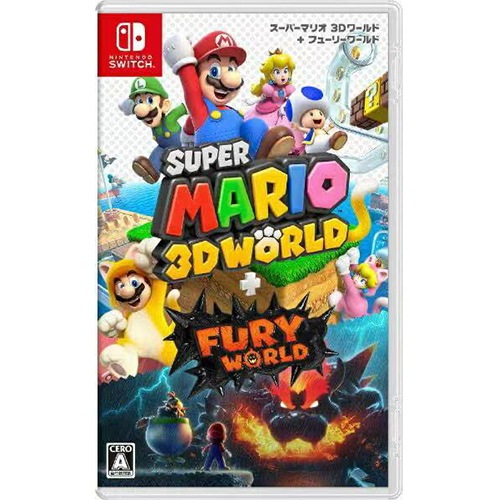 【ラッピング可】【メール便】【新品 箱不良・シュリンク破れ品】任天堂 Nintendo Switch ゲームソフト スーパーマリオ 3Dワールド + フューリーワールド