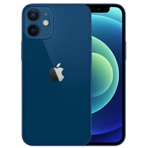 【安心！当社1ヶ月保証付き】【整備済品】iPhone12 mini 128GB ブルー MGDP3J/A SIMフリー【バッテリー容量80％以上保証】【即日発送】