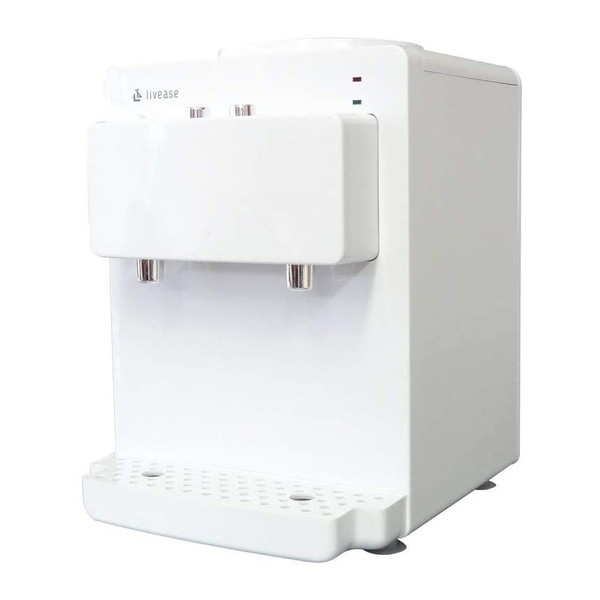 【新品】livease リヴィーズ ペットボトル式コンパクトウォーターサーバー WS-011W ホワイト