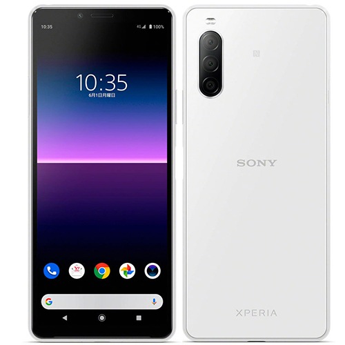 【ラッピング可】【即日発送】【国内版】【新品 開封済み未使用品】SONY ソニー Xperia 10 II SOV43 ホワイト SIMフリー