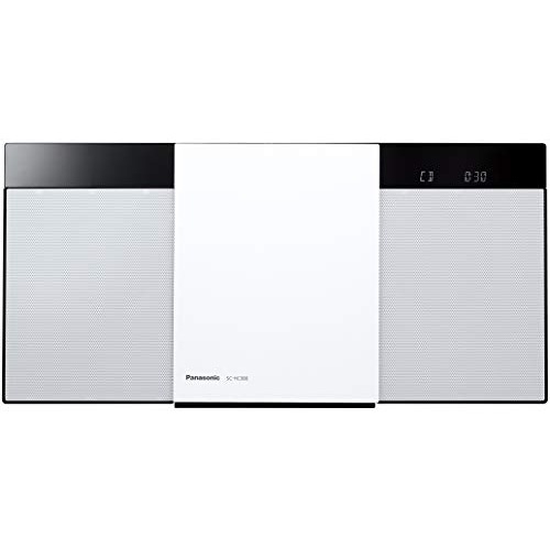 【即日発送】【新品 箱不良・シュリンク破れ品】Panasonic パナソニック ミニコンポ SC-HC300-W ホワイト