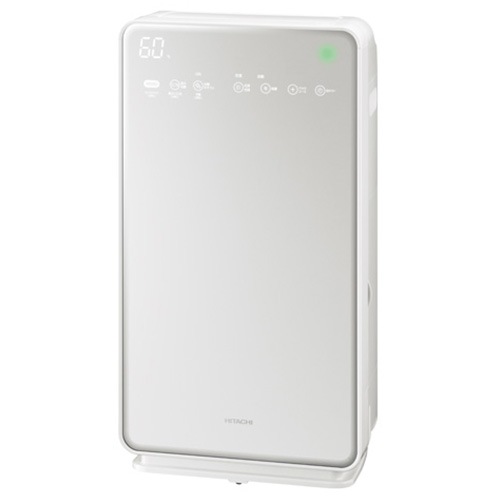 【即日発送】【新品】HITACHI 日立 クリエア 加湿空気清浄機 EP-MVG90W パールホワイト