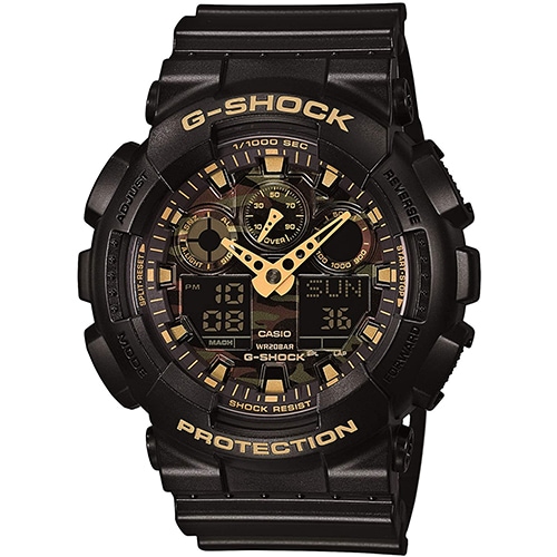 【新品】CASIO カシオ 腕時計 G-SHOCK GA-100CF-1A9JF ブラック