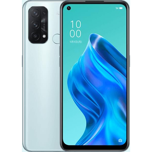 【即日発送】【新品 箱不良・シュリンク破れ品】OPPO Reno5 A SIMフリー 128GB アイスブルー