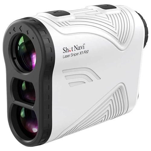 【ラッピング可】【即日発送】【新品】Shot Navi ショットナビ レーザー距離計 Laser Sniper X1 Fit2 ホワイト 2021年モデル
