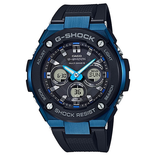 【新品】CASIO カシオ 腕時計 G-SHOCK G-STEEL GST-W300G-1A2JF ブラック