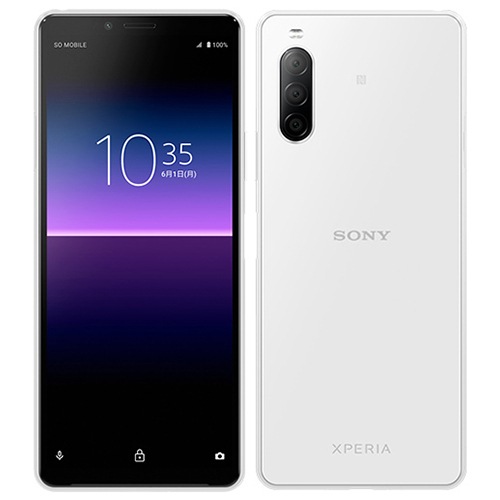 【ラッピング可】【即日発送】【国内版】【新品 開封済み未使用品】SONY ソニー Xperia 10 II XQ-AU42 SIMフリー ホワイト SIMフリー