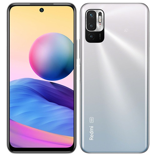 【ラッピング可】【即日発送】【国内版】【新品 開封済み未使用品】Redmi Note 10 AU版 64GB JE XIG02SSA クロームシルバー SIMフリー
