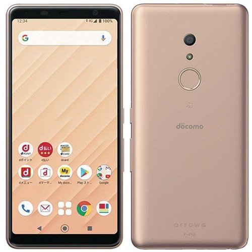 【ラッピング可】【即日発送】【国内版】【新品 開封済み未使用品】FUJITSU 富士通 arrows Be4 F-41A 32GB ゴールド SIMフリー