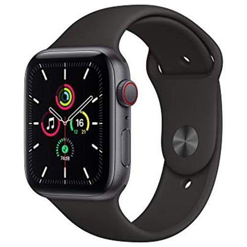 【ラッピング可】【即日発送】【国内版】【新品】Apple Watch SE MYF02J/A 44mm GPS Cellularモデル ブラックスポーツバンド