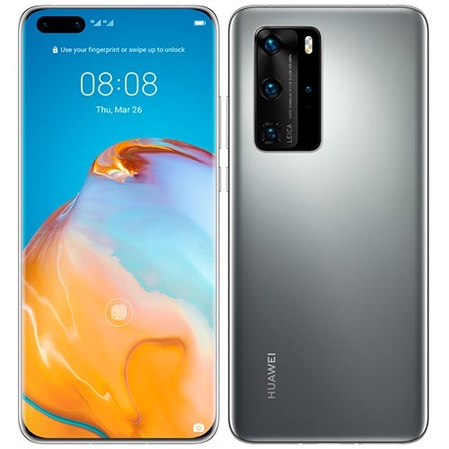【ラッピング可】【即日発送】【国内版】【新品 箱不良・シュリンク破れ品】HUAWEI P40 Pro シルバーフロスト SIMフリー