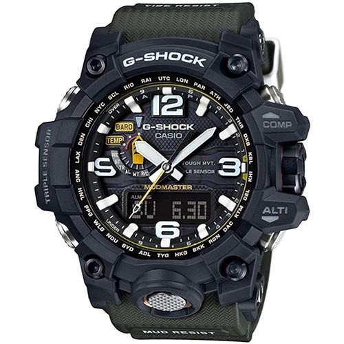 【即日発送】【新品 箱不良・シュリンク破れ品】カシオ G-SHOCK 腕時計 マッドマスター GWG-1000-1A3JF グリーン