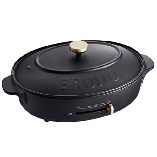 【即日発送】【新品】BRUNO ブルーノ オーバルホットプレート ブラック BOE053-BK